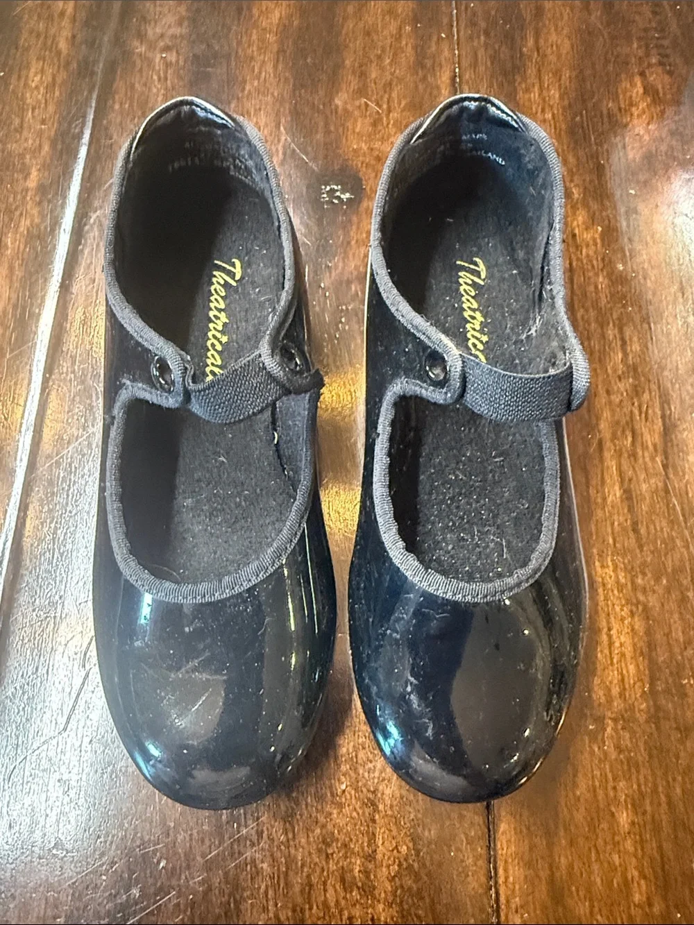 Black Patent Mary Jane Dress Shoes for Kids